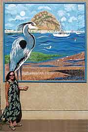 Link to larger version  81k of Blue Heron mini mural